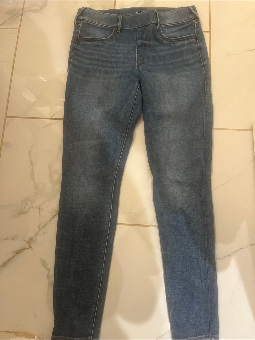 True Religion Women's Skinny Jeans in Medium Blue Wash